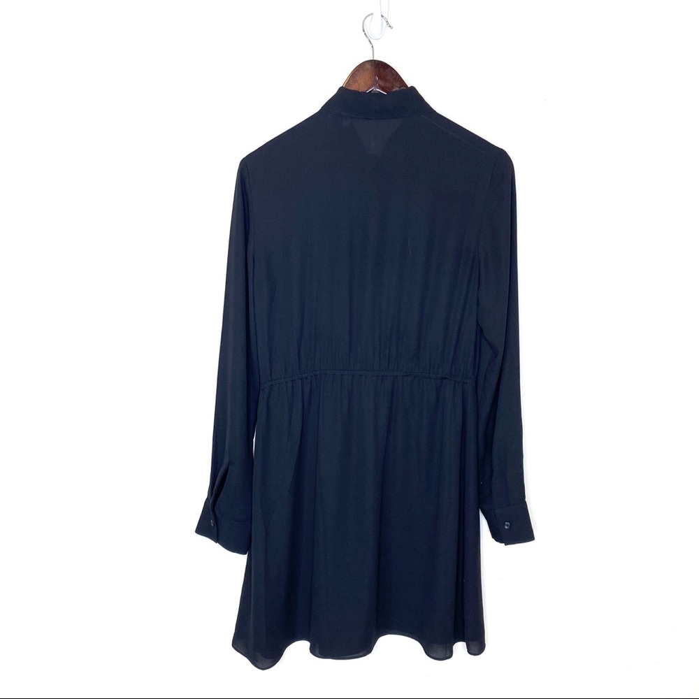 Sunday Best Black Tie Neck Veronica Dress - Picture 7 of 8